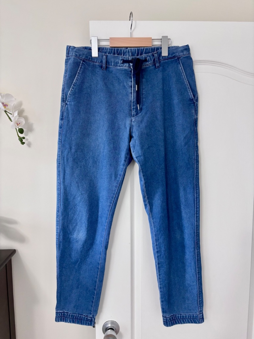 Uniqlo Denim Joggers Women’s Size Large